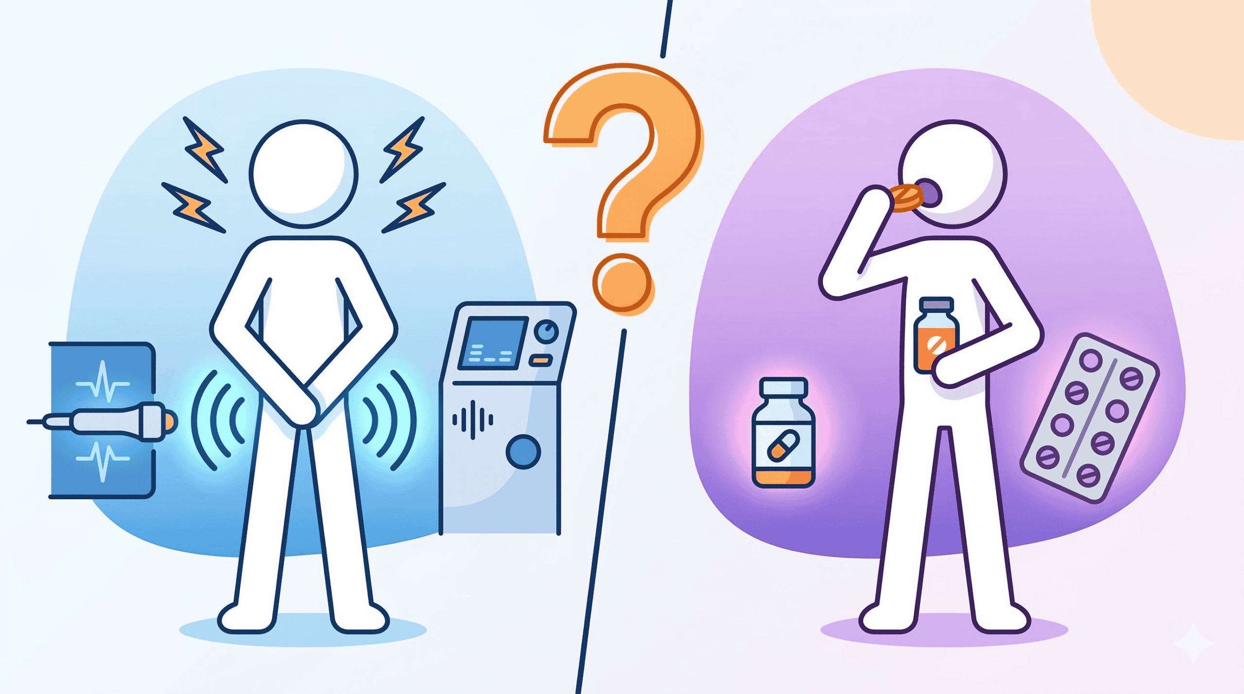 Shockwave Therapy VS Medication