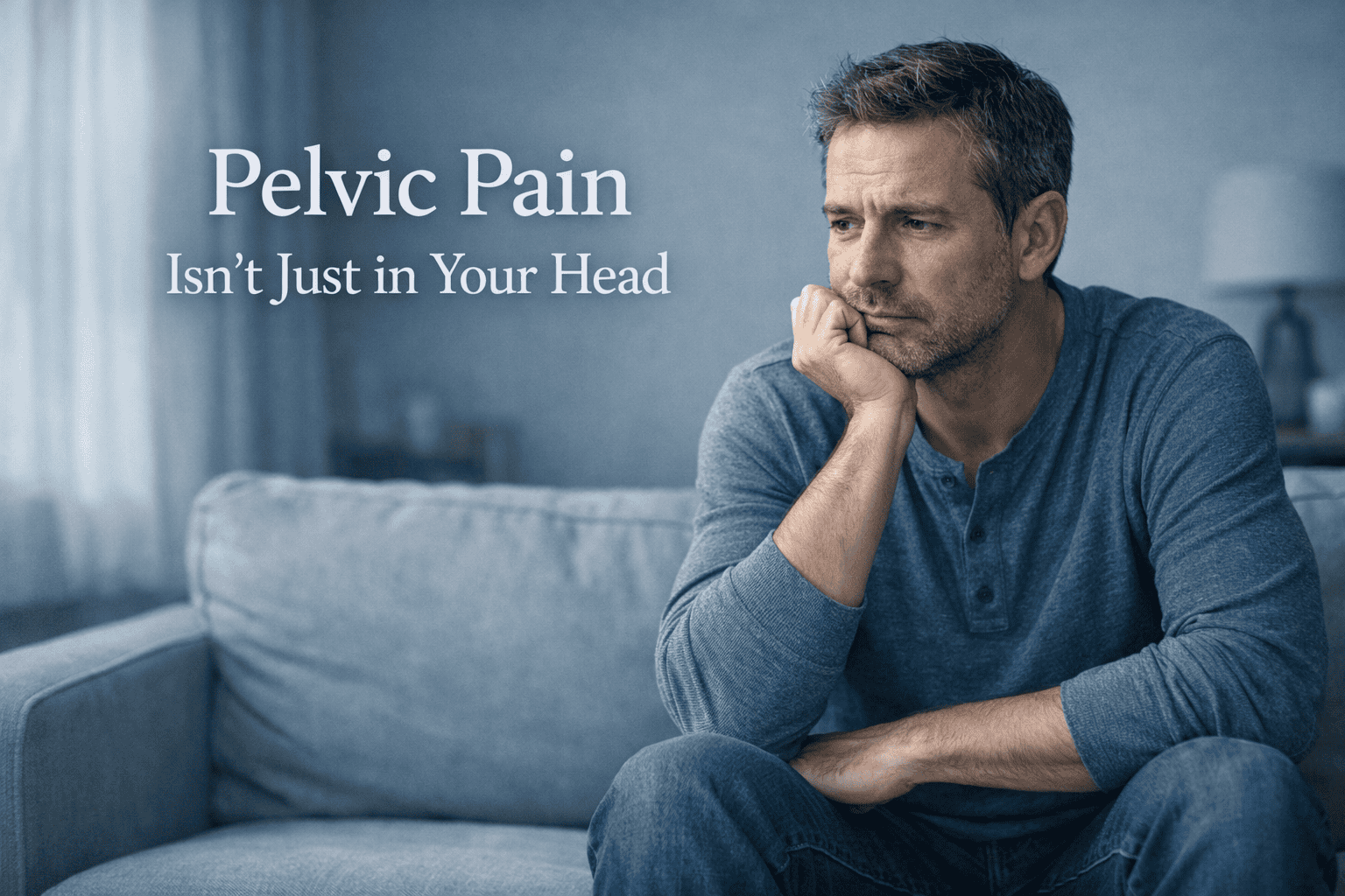 Why Men Wait Too Long to Treat Pelvic Pain (and What It’s Costing Them)