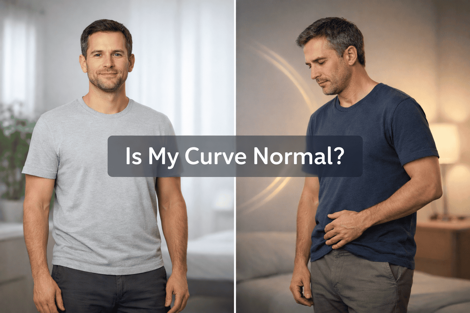 Peyronie’s Disease vs a Normal Curve: How to Tell the Difference